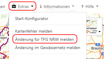 Kartenfehler TFIS